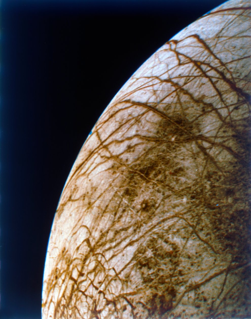 Europa fra Voyager 2, 9. juli 1979. af NASA Images