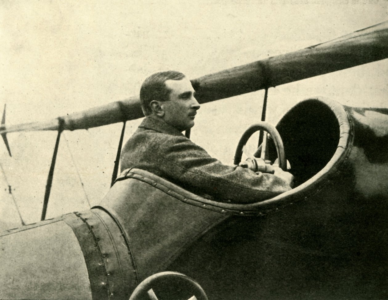 Flyløjtnant C. H. Collet, R.N., D.S.O., c1914, c1920. af N. Birkett