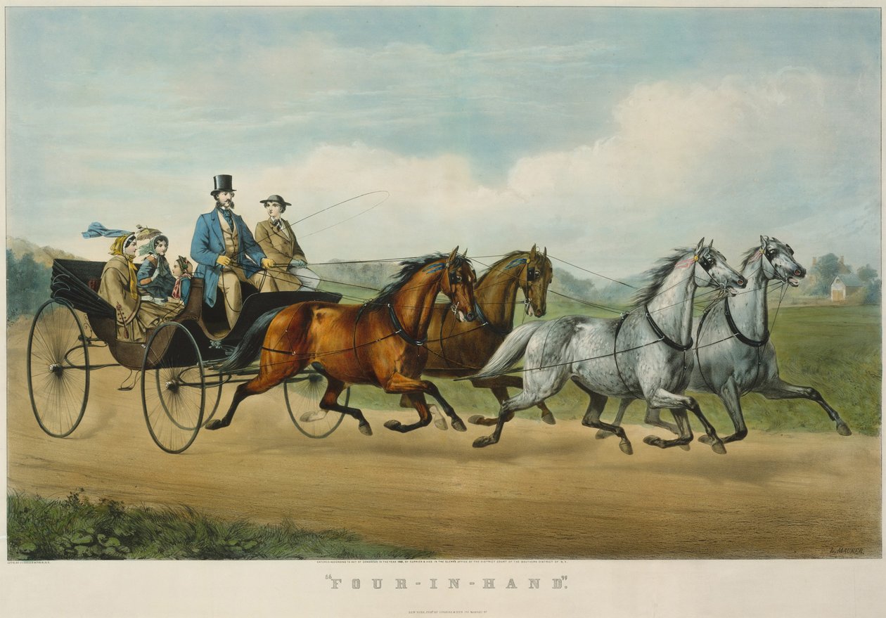 Fire-i-hånd af Currier and Ives