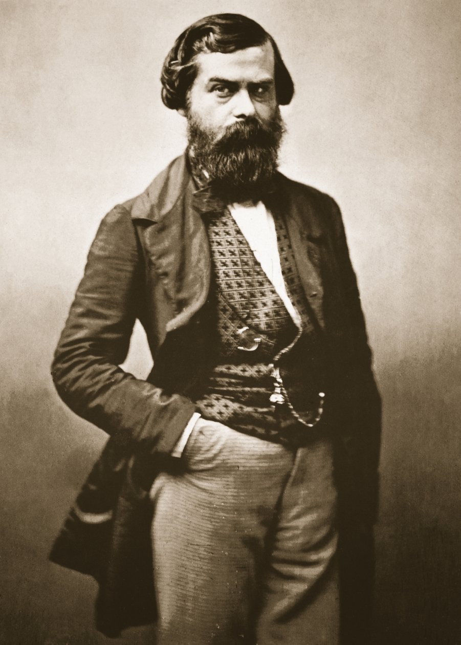 Bertall, 1858 (fotogravure) af Nadar
