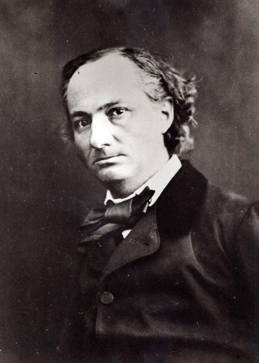 Charles Baudelaire (1821-67) af Nadar