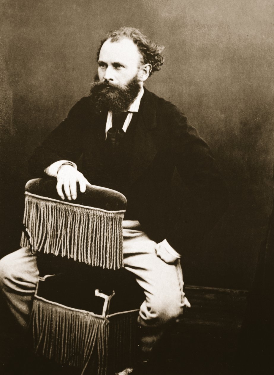 Edouard Manet, 1865 (fotogravering) af Nadar