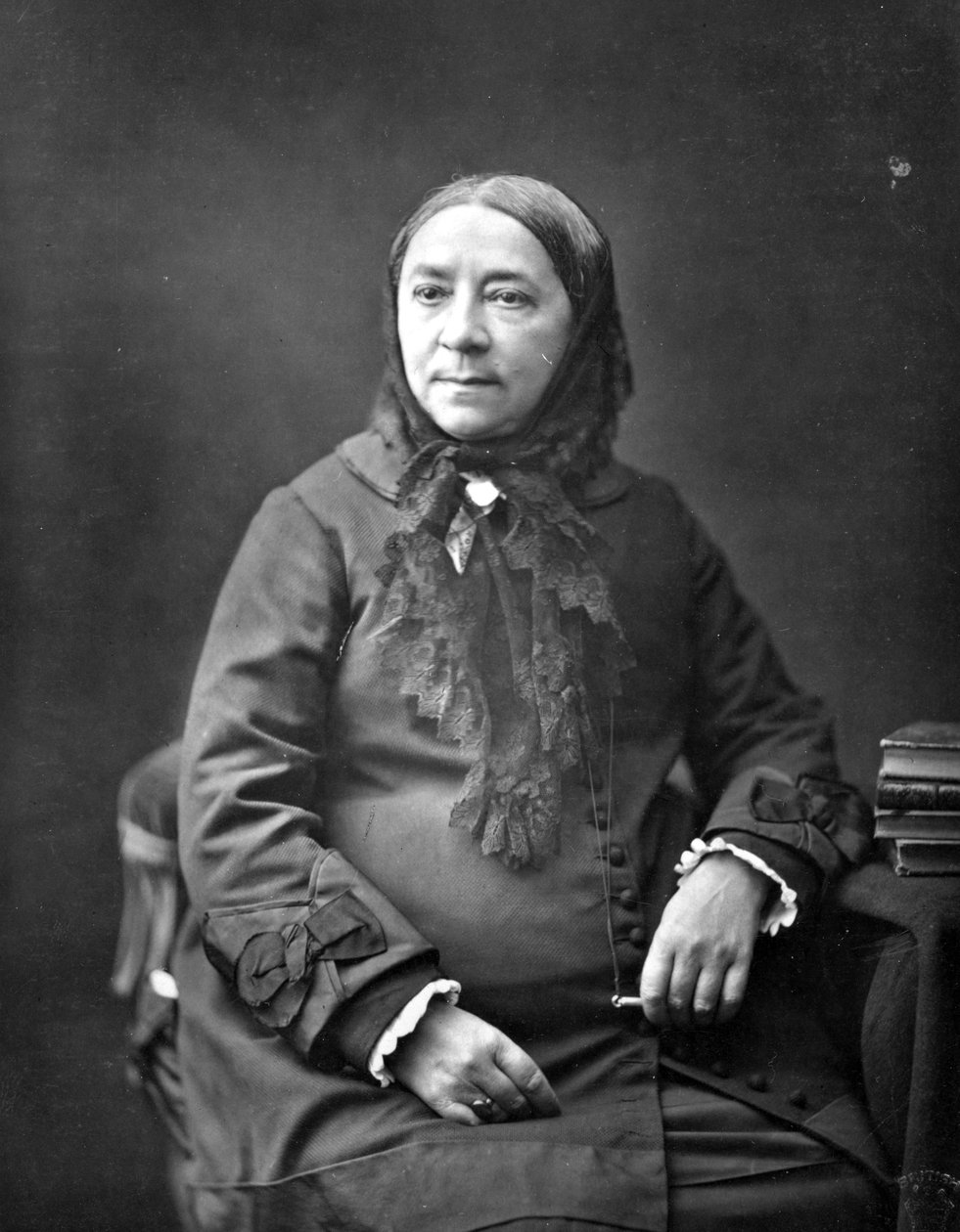 Mme. Pape-Carpantier fra "Galerie Contemporaine", ca. 1877 af Nadar