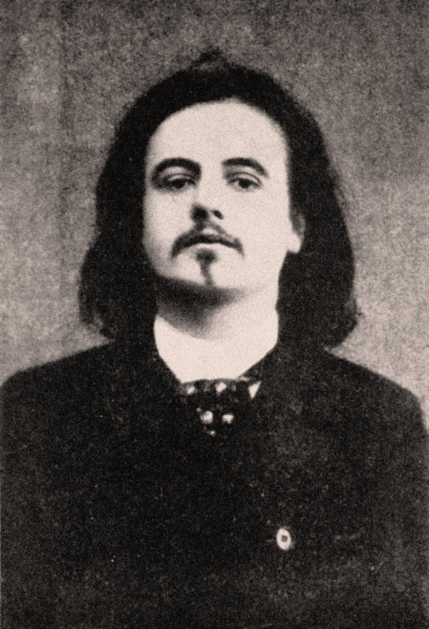 Portræt af Alfred Jarry, 1896 af Nadar