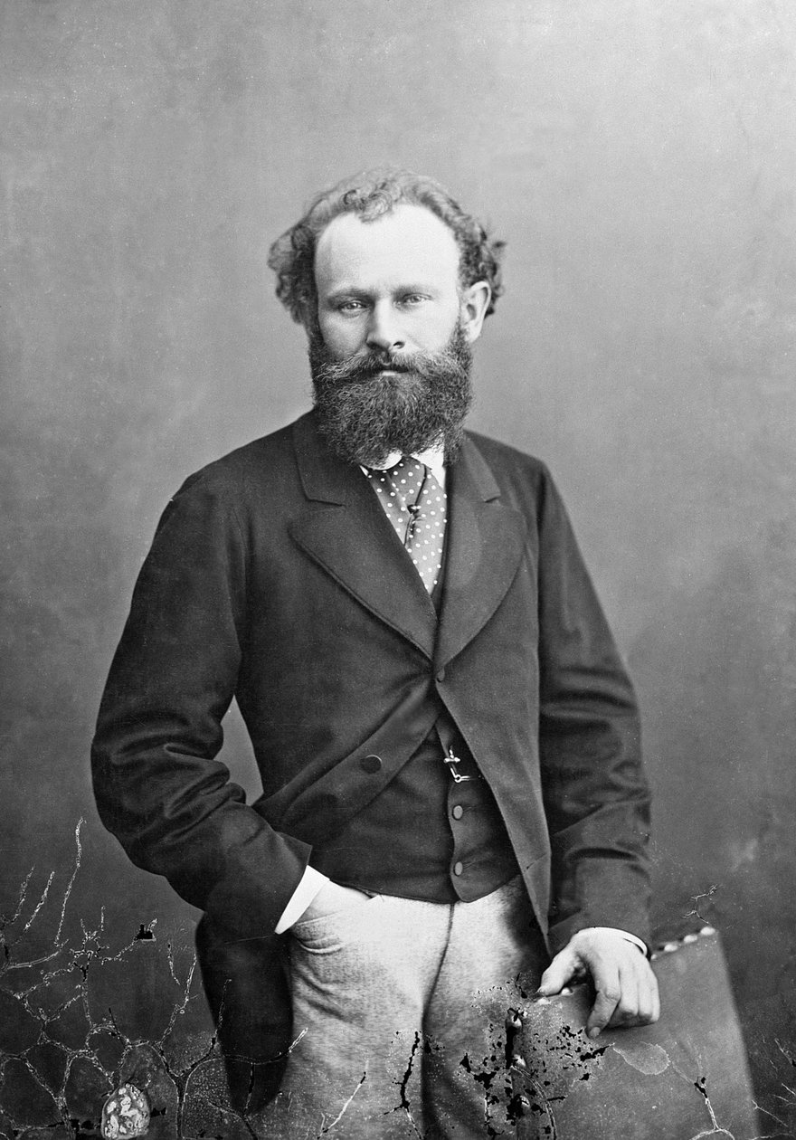 Portræt af Edouard Manet, 1874 af Nadar