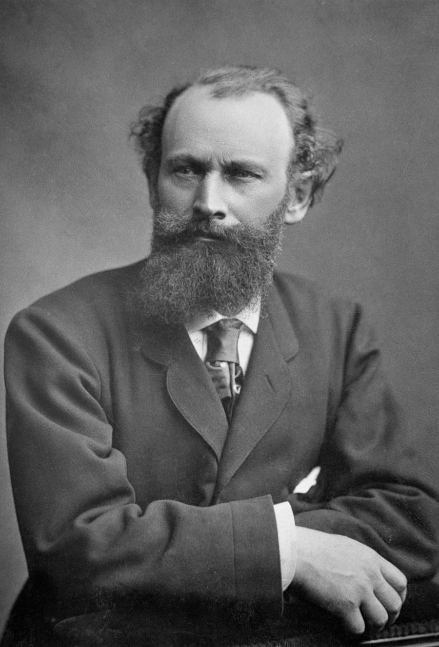 Portræt af Edouard Manet (1832-83), ca. 1870-80 af Nadar