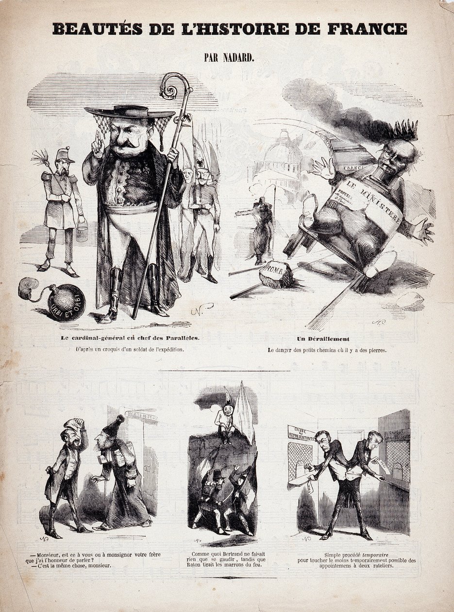 Skønhederne i Frankrigs historie af Nadar