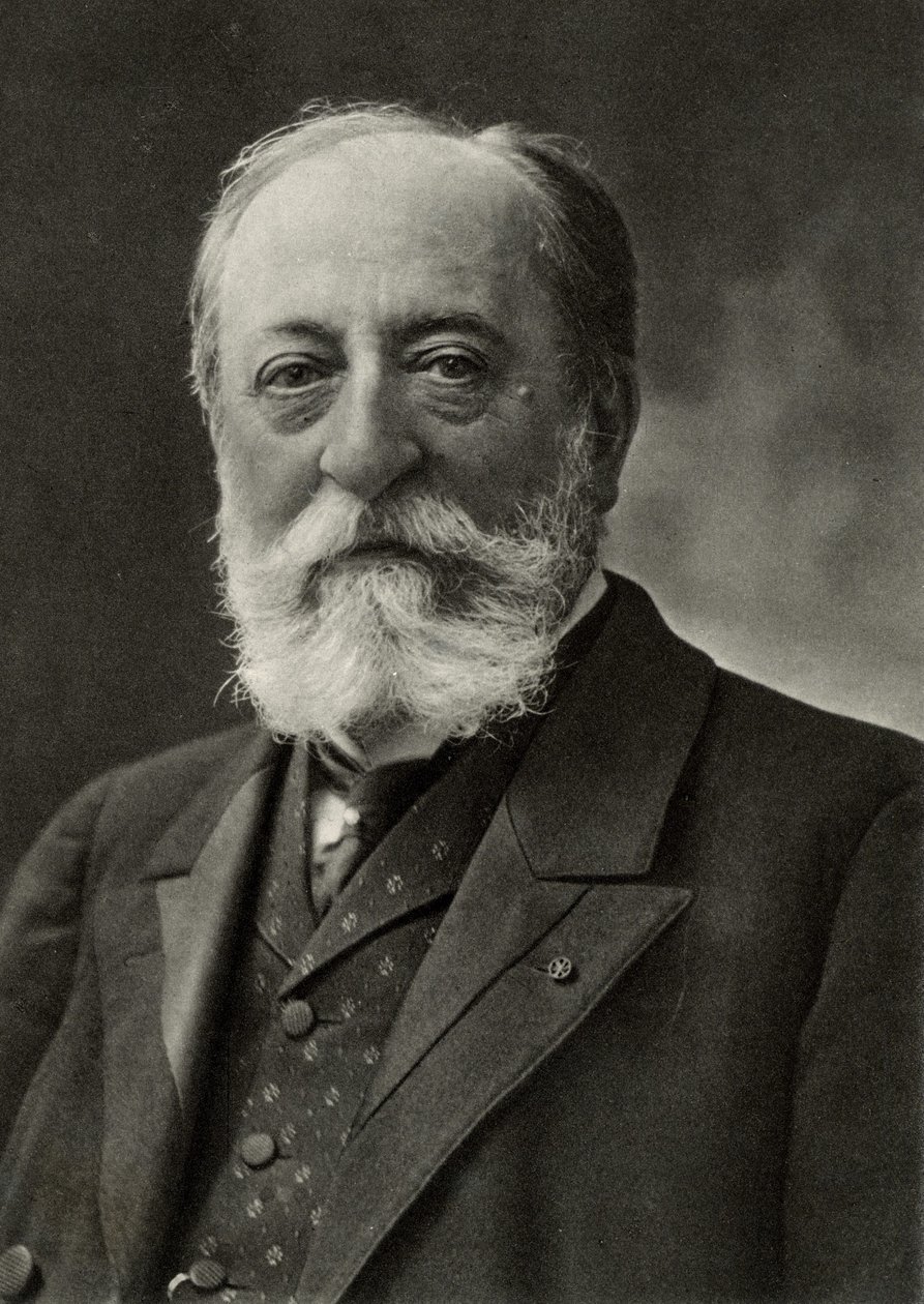 Camille Saint-Saens (1835-1921) af Nadar
