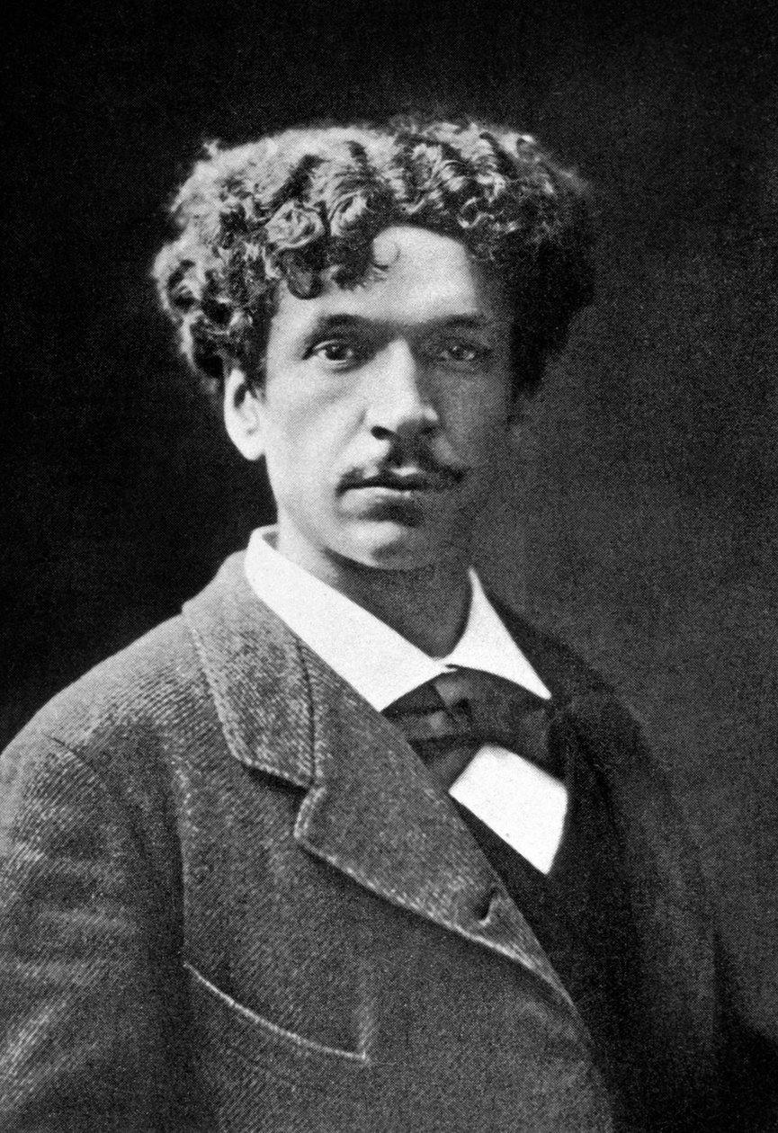 Charles Cros (1842-1888) han opdagede teknikken til farvefotografi i 1869 og opfandt princippet om grammofon grammofon i 1876 billede af Nadar c. 1871 af Nadar