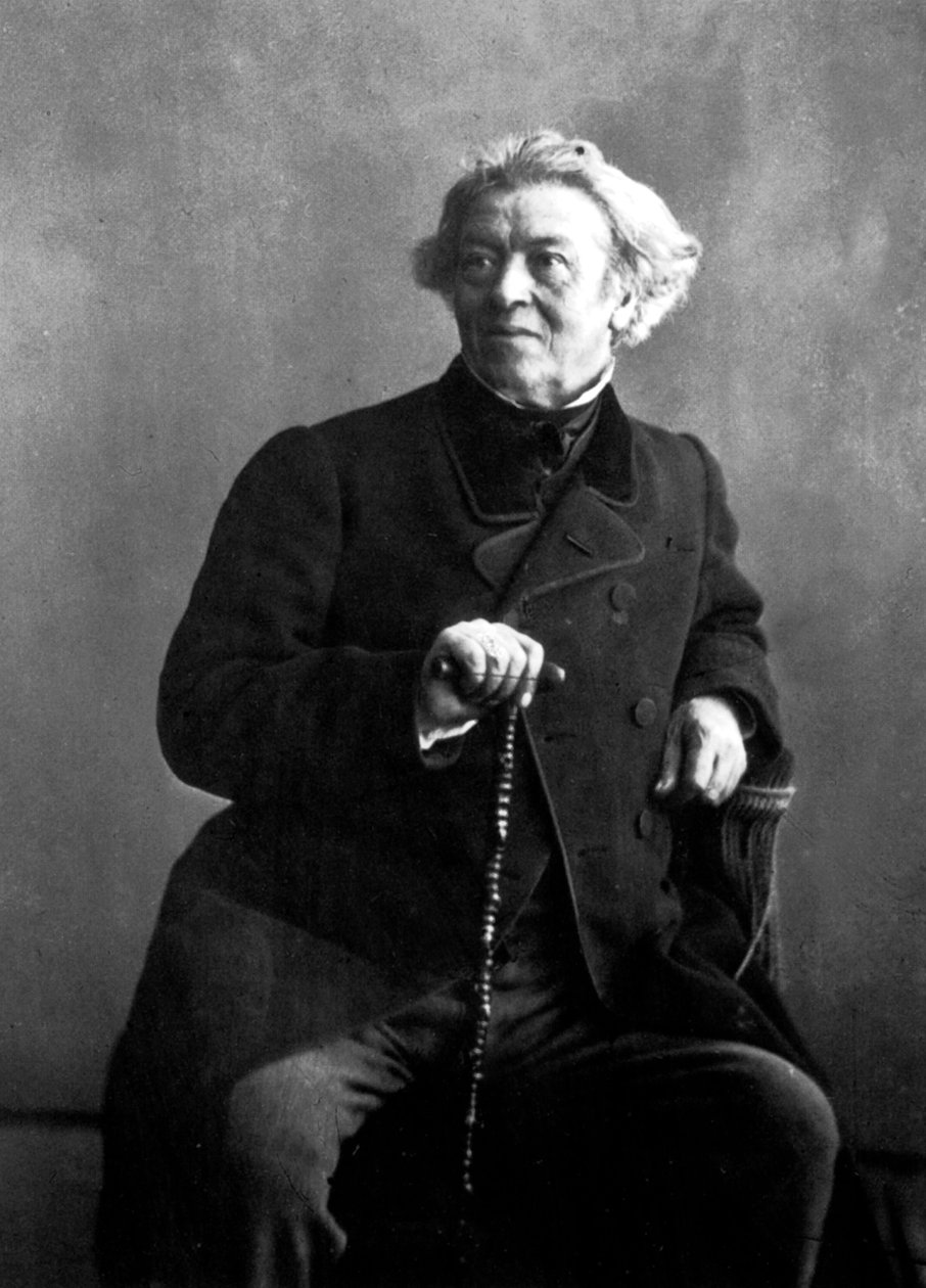 Fransk maler Camille Corot fotograferet af Nadar af Nadar