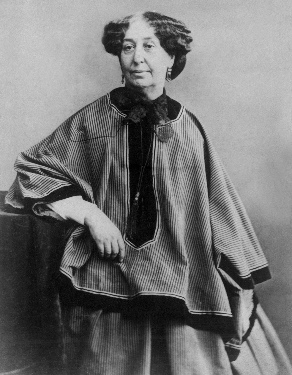 Fransk forfatter George Sand (1804-1876), foto af Nadar 1864 af Nadar