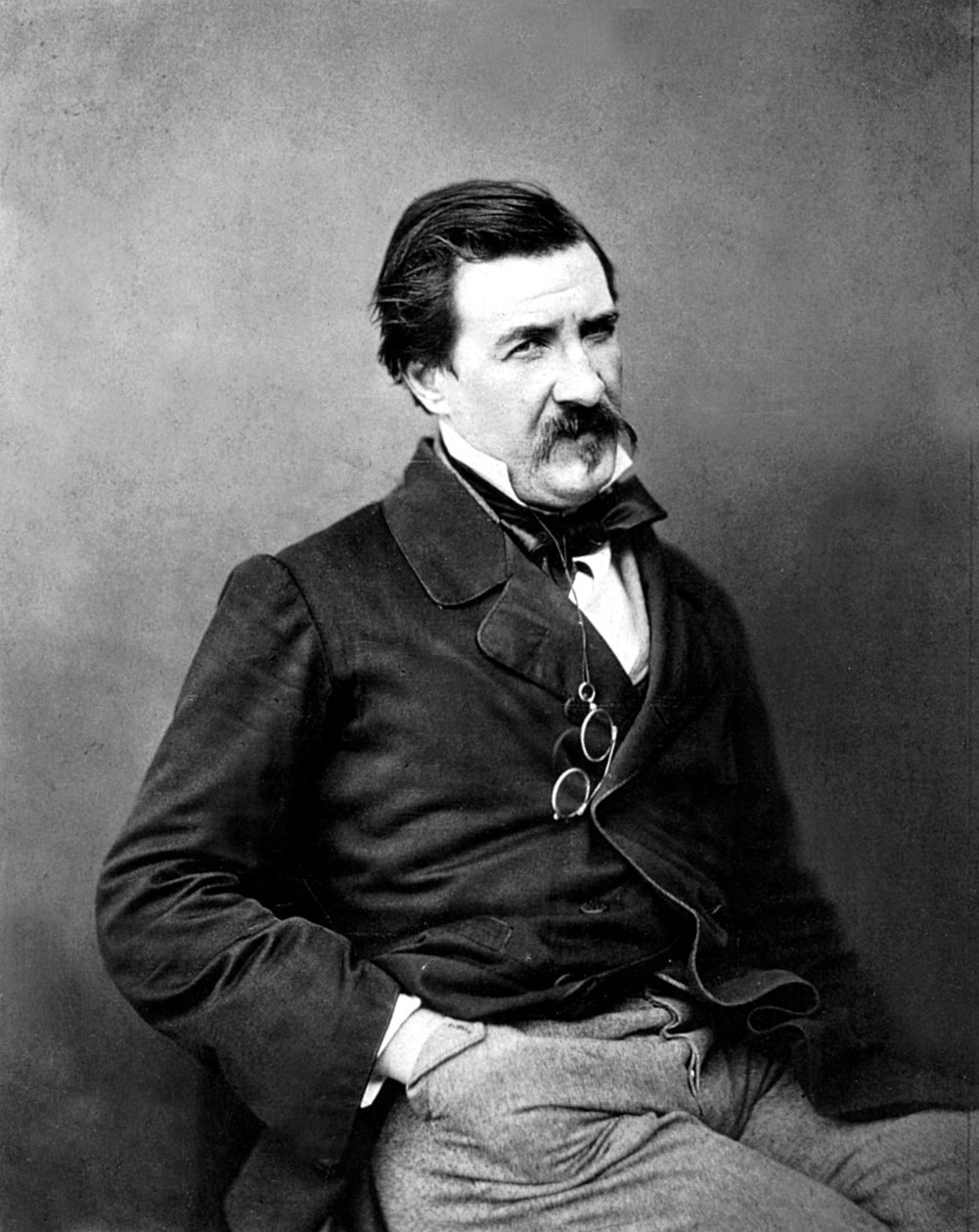Den franske forfatter Jules Champfleury fotograferet af Nadar, ca. 1865 af Nadar