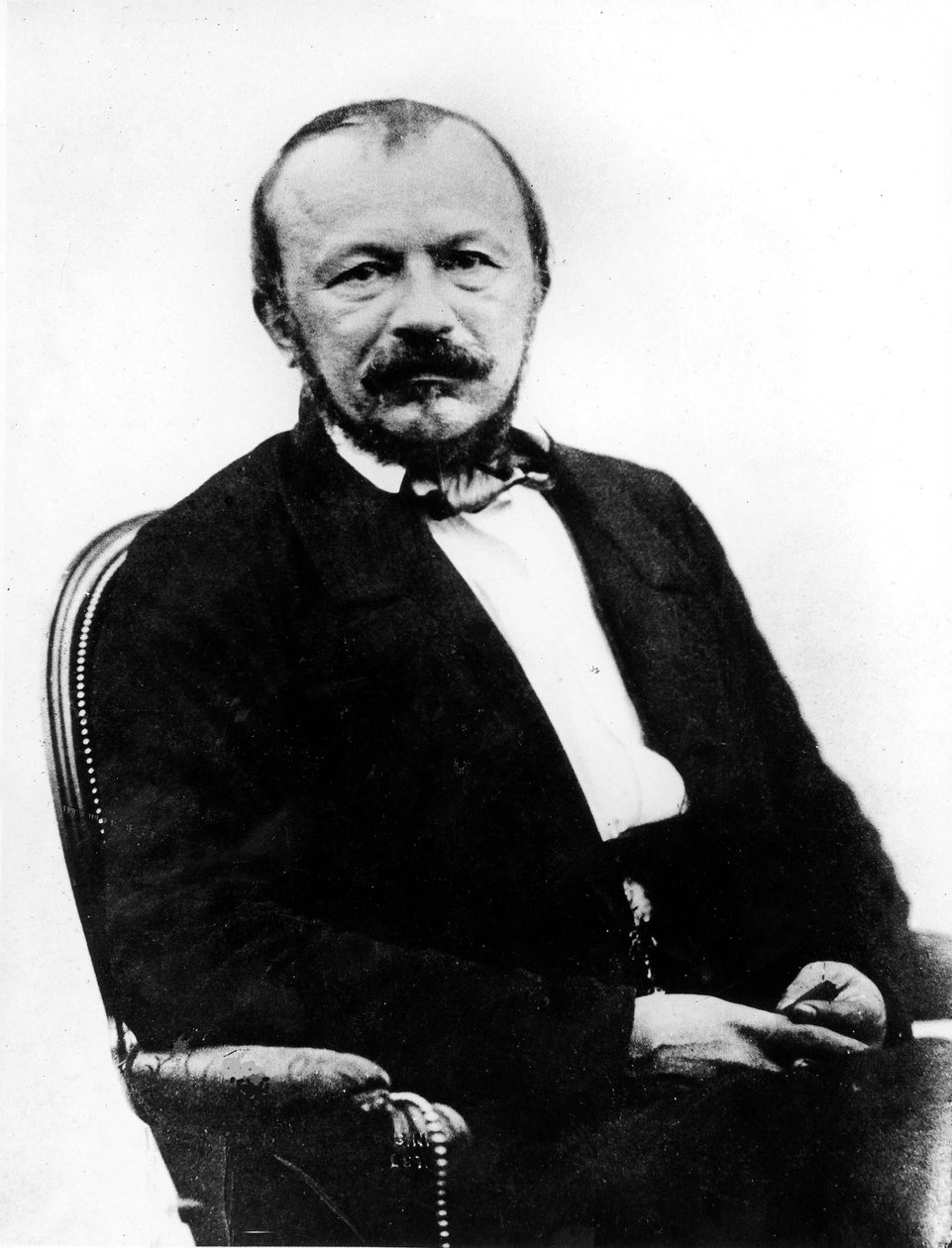 Gerard de Nerval (1808-1855) fransk forfatter, billede taget fra Disderi Album (n.16 side 9) af Nadar
