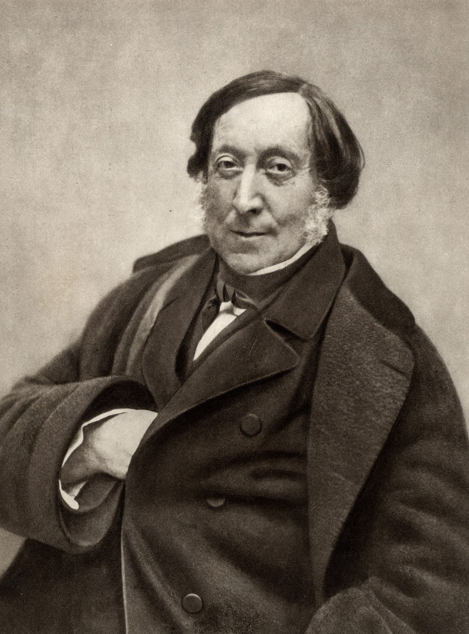 Gioachino (Antonio) Rossini (1792-1868) af Nadar