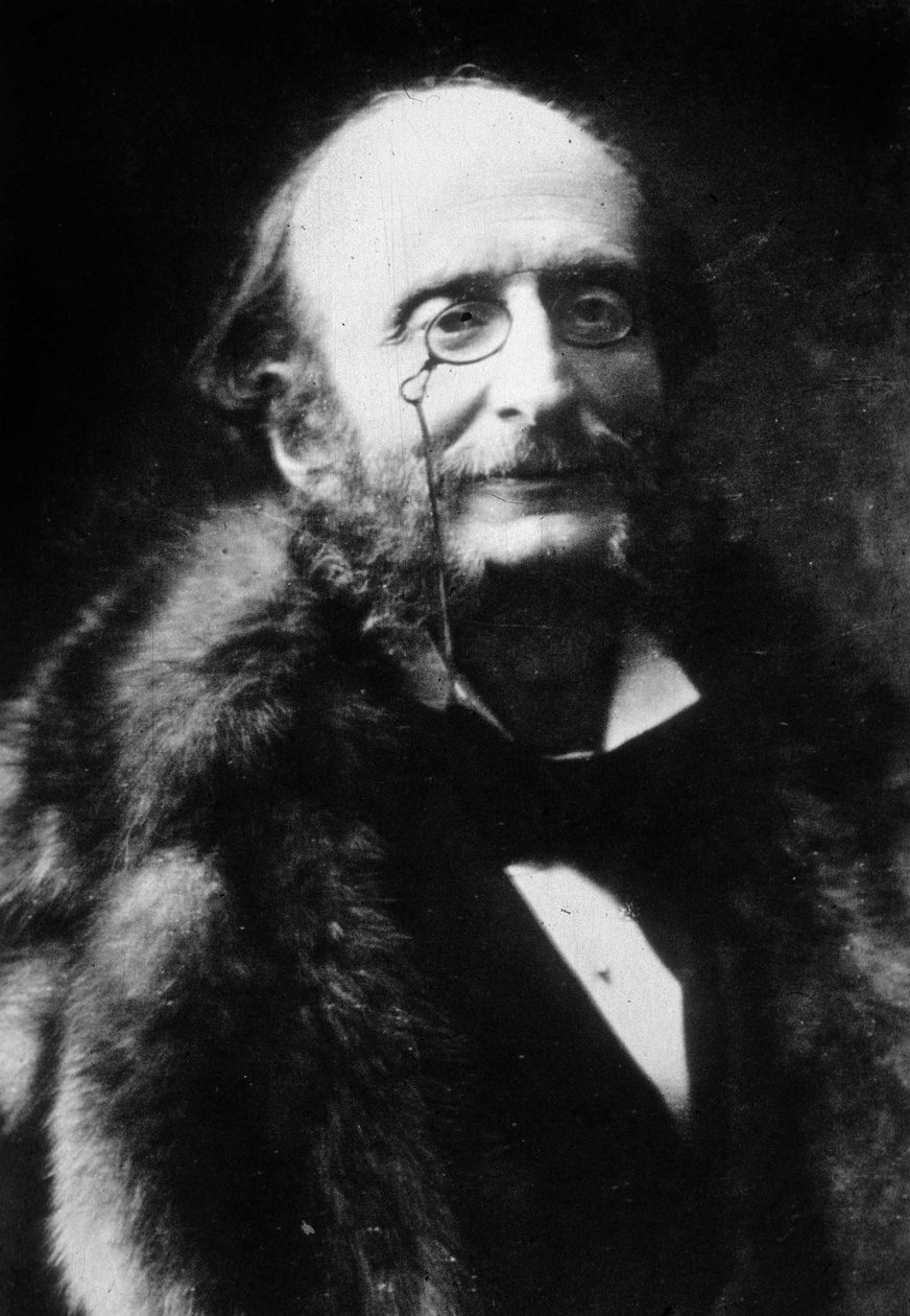Jacques Offenbach (1819-1880) fransk komponist (s/h foto) af Nadar