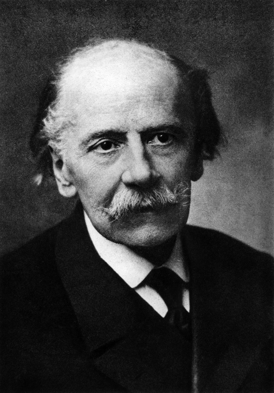 Jules (Emile Frederic) Massenet (1842-1912). fransk komponist. Fra et fotografi af Nadar, pseudonym for Gaspard-Felix Tournachon (1820-1910). af Nadar