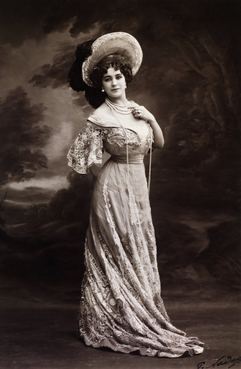 Lola Montez, kunstnernavnet på danseren Eliza Rosanna Gilbert (1821-1861), fotografi af Nadar, pseudonym for Gaspard-Felix Tournachon (1820-1910) af Nadar