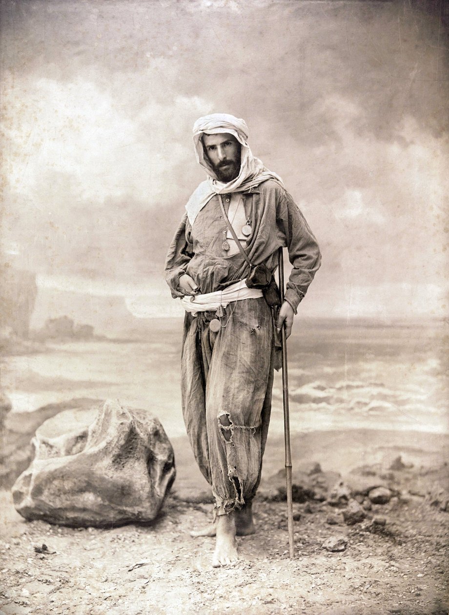 Pierre Savorgnan de Brazza (1852-1905) fransk opdagelsesrejsende, foto af Gaspard-Felix Tournachon aka Nadar af Nadar