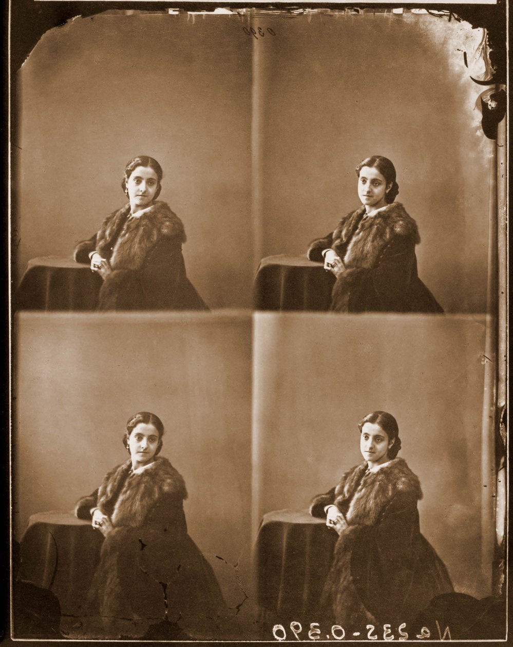 Portræt af Adelina Patti, sopran 1853-1919 (foto) af Nadar