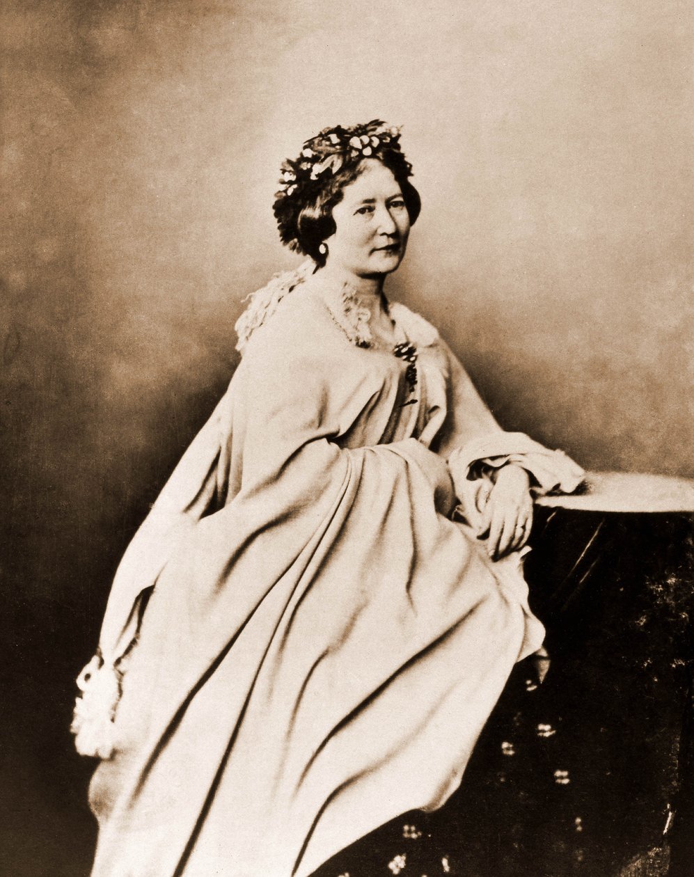 Portræt af Carlotta Grisi, danser 1819-1899 (foto) af Nadar