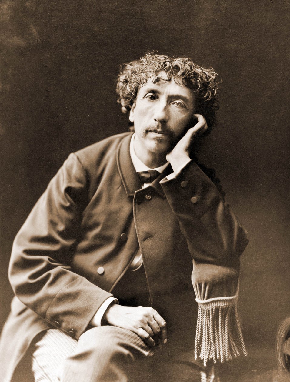 Portræt af Charles Garnier, arkitekt af Paris Opera 1825-1898 (foto) af Nadar