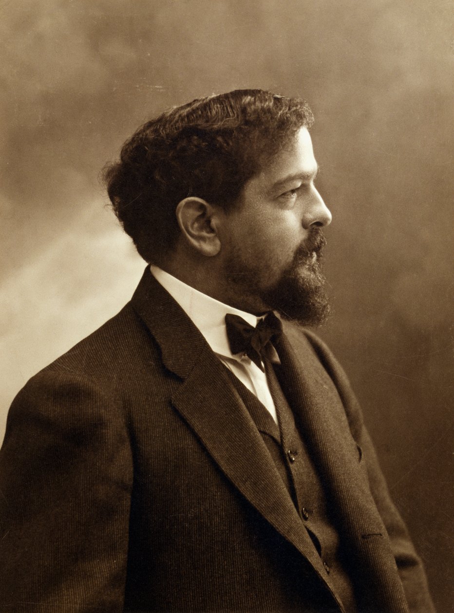 Portræt af Claude Debussy (Saint-Germain-en-Laye af Nadar