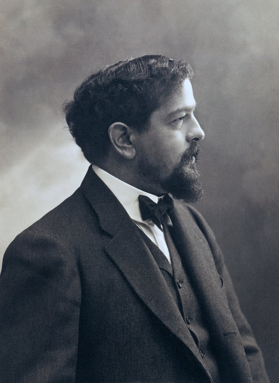 Portræt af Claude Debussy (Saint-Germain-en-Laye af Nadar