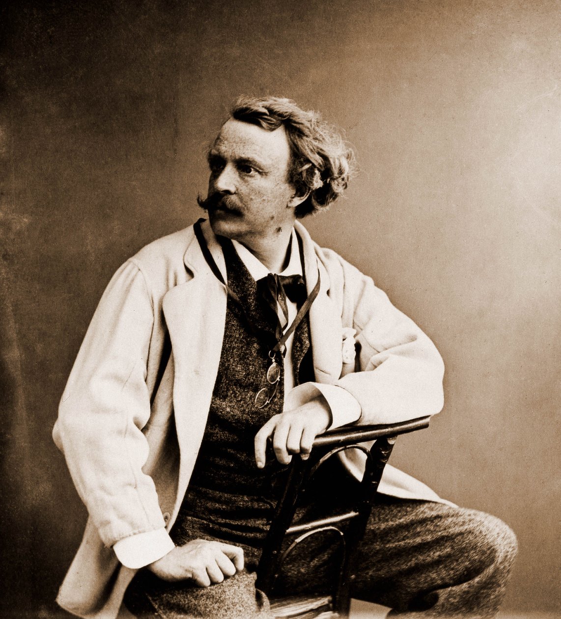 Portræt af Felix Tournachon kendt som "" Nadar" 1820-1910 (foto) af Nadar