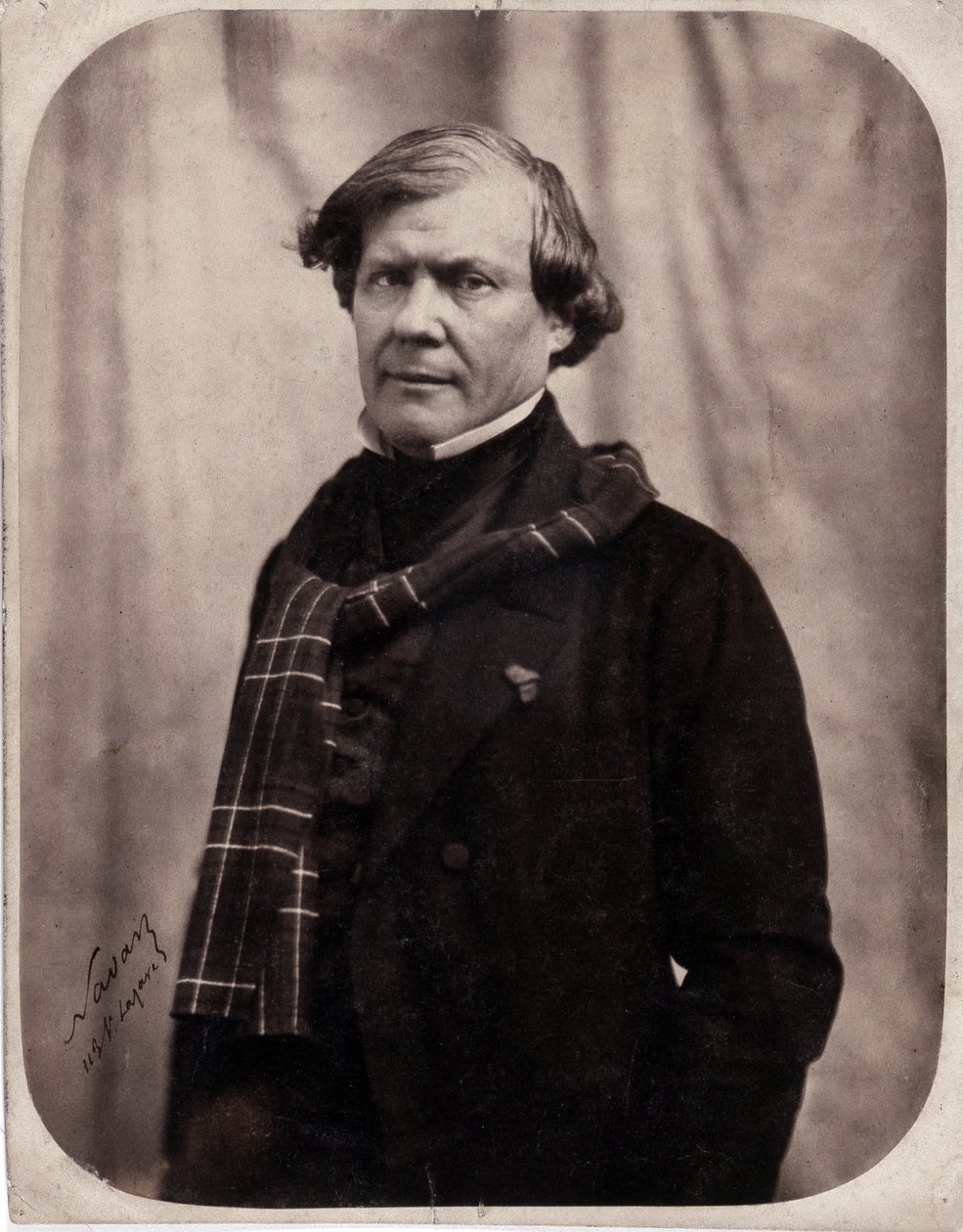 Portræt af Paul Lacroix sagde P.L. Jacob bibliofil (1806-1884) af Nadar