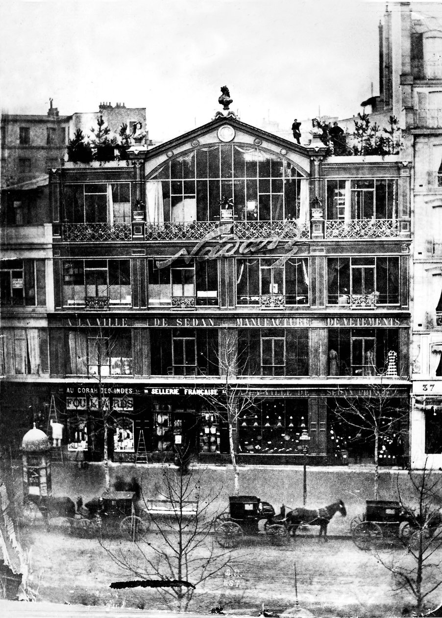 Nadars værksted (1820-1910) i Paris ca. 1860 af Nadar