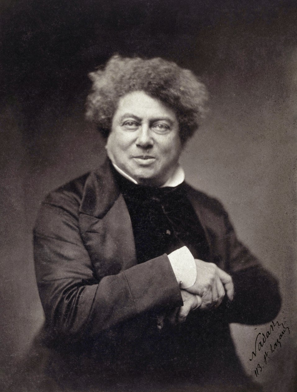 Alexander Dumas père (1802-1870) af Nadar