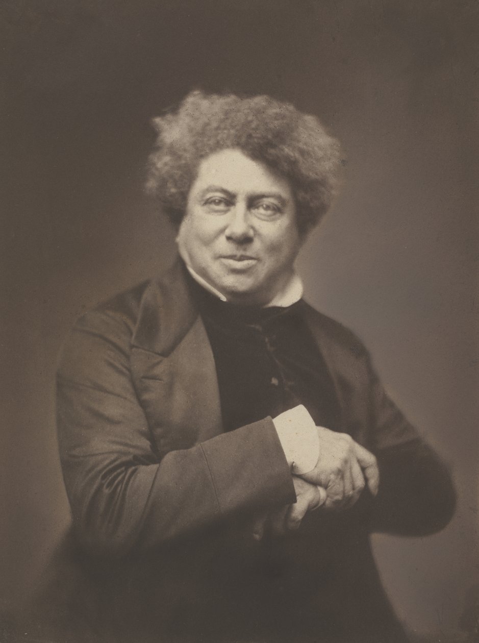 Alexandre Dumas far (1802-1870) af Nadar