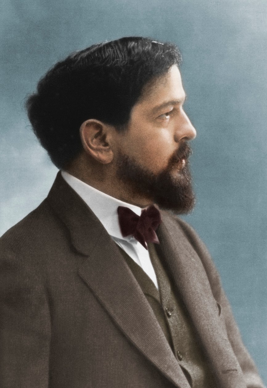Claude Debussy 1862-1918, fransk komponist af Nadar