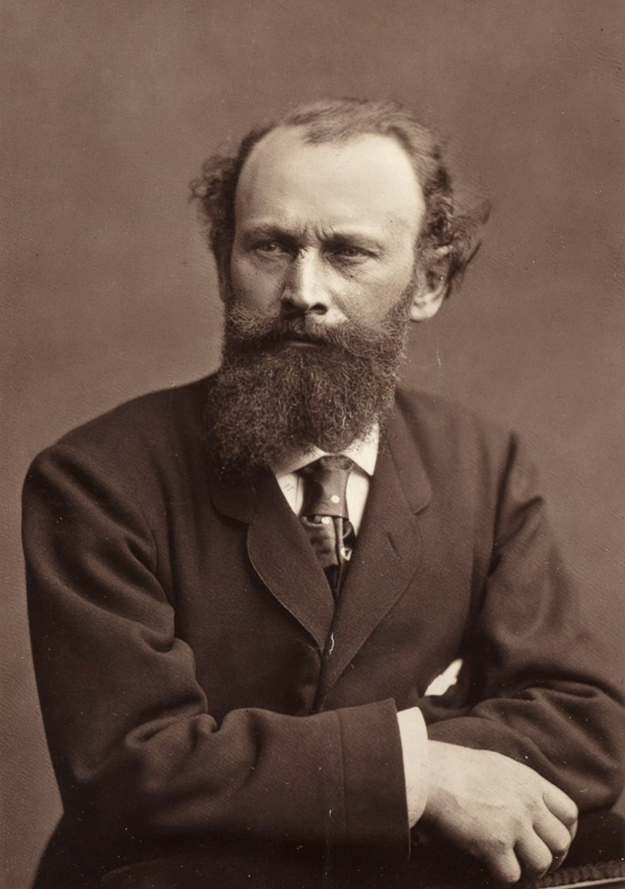 Edouard Manet fransk maler, 1832-1883, 1865. af Nadar