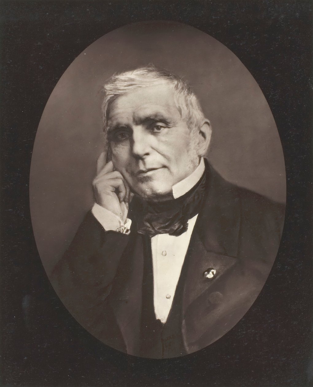 Eugene Scribe, ca. 1858. af Nadar