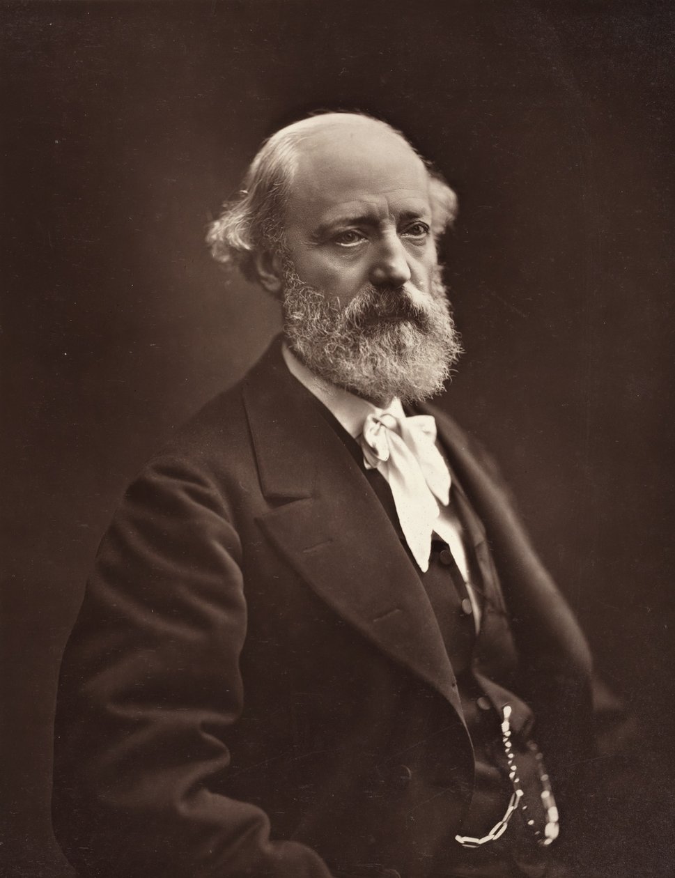 Eugène Viollet-Le-Duc fransk arkitekt, 1814-1879, 1878. af Nadar