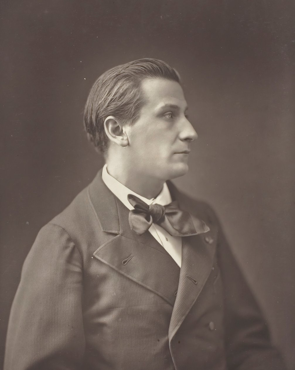François Coppée fransk digter og romanforfatter, 1842-1908, ca. 1876. af Nadar