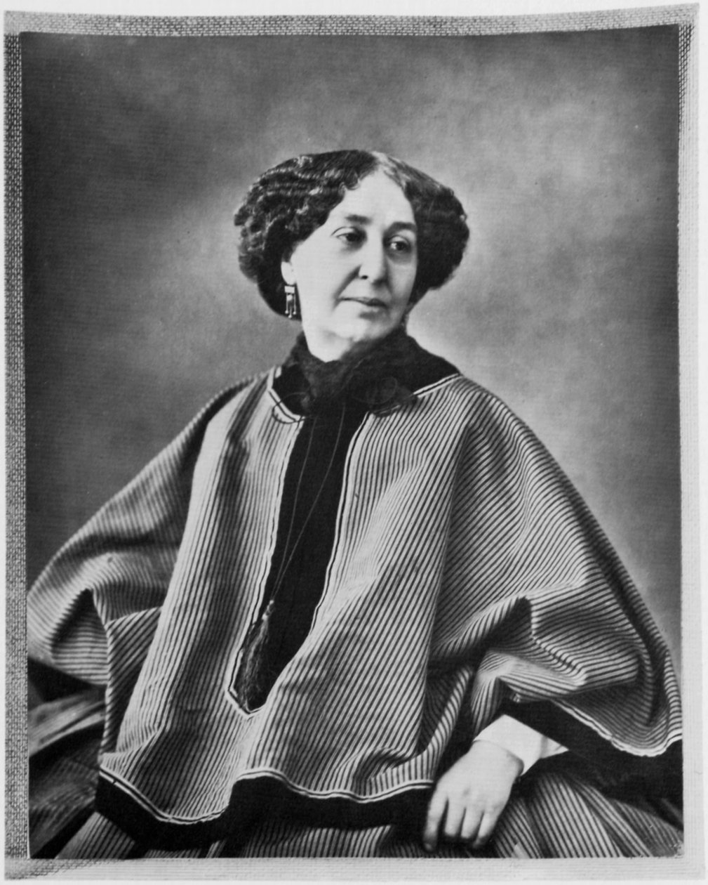 George Sand, fransk forfatter, 1864 af Nadar