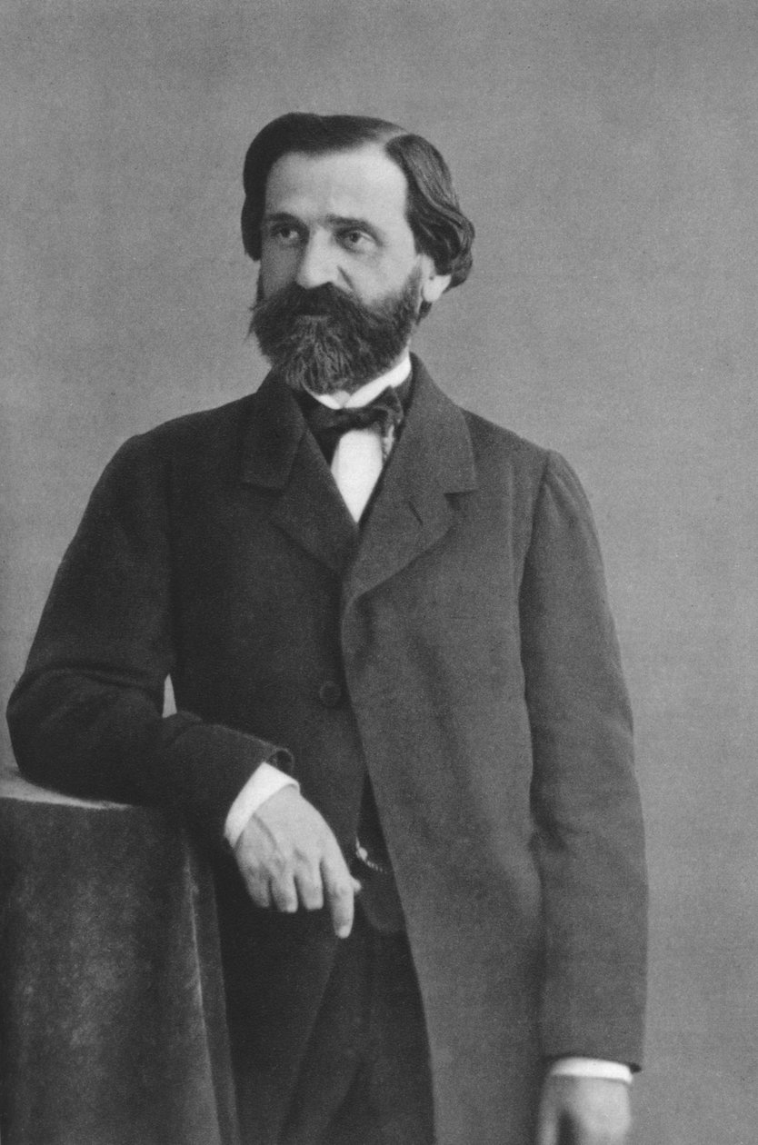 Giuseppe Verdi 1813-1901, italiensk romantisk komponist, hovedsagelig af opera af Nadar