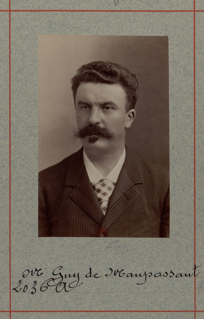 Guy de Maupassant - foto af Nadar af Nadar