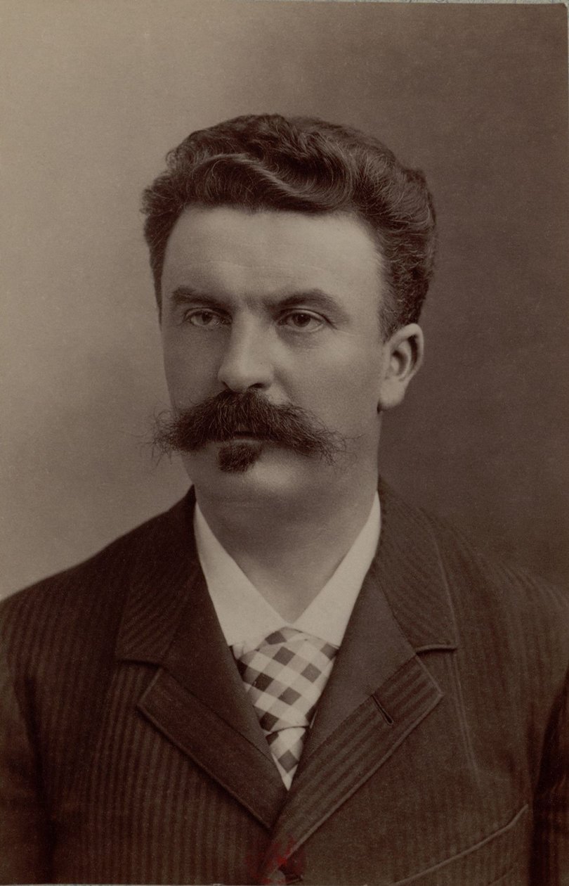 Guy de Maupassant - fotografi af Atelier Nadar af Nadar