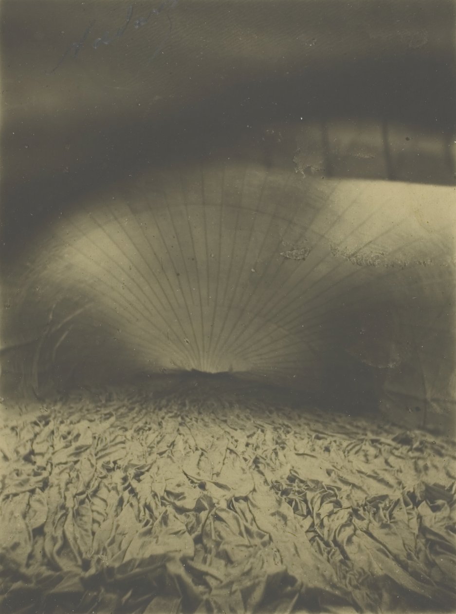 Interiør af Le Géant Inflating, 1863. af Nadar