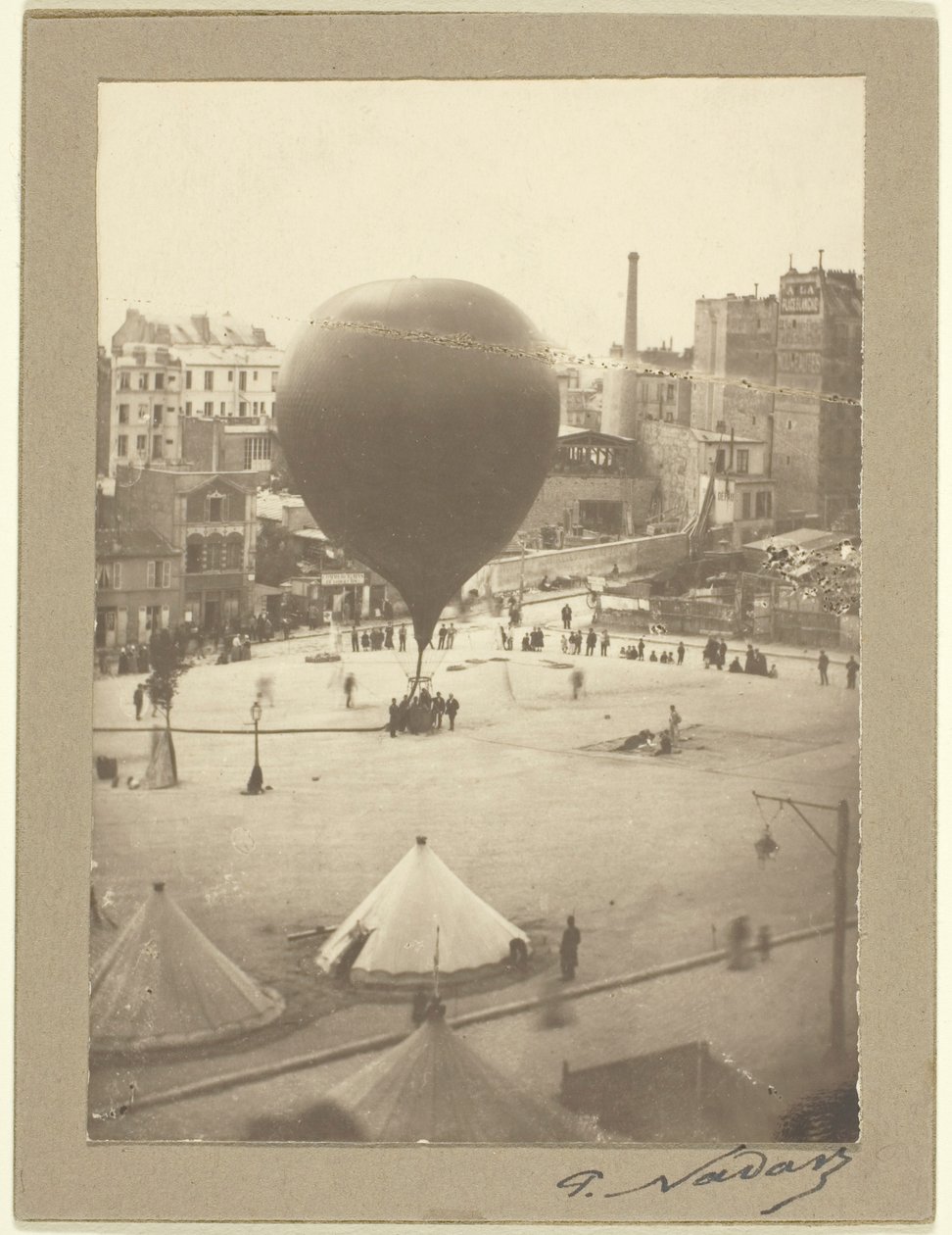 Neptun, Place Saint-Pierre i Montmartre af Nadar
