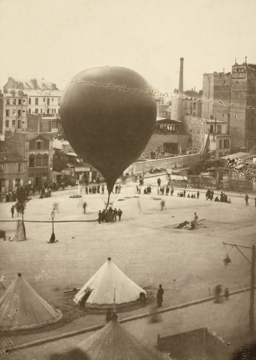 Neptunen, Place Saint-Pierre i Montmartre, 23. september 1870 af Nadar