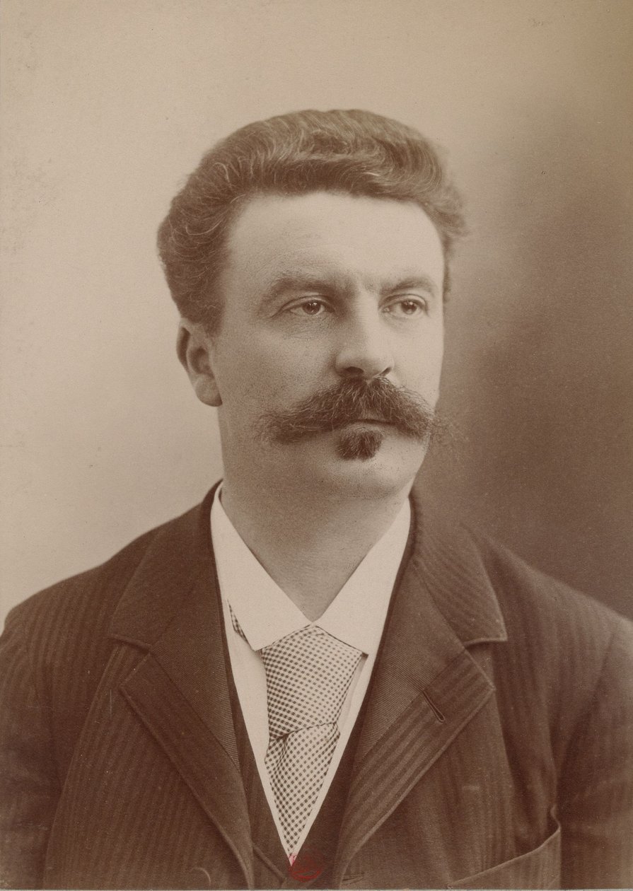 Maupassant af Nadar af Nadar