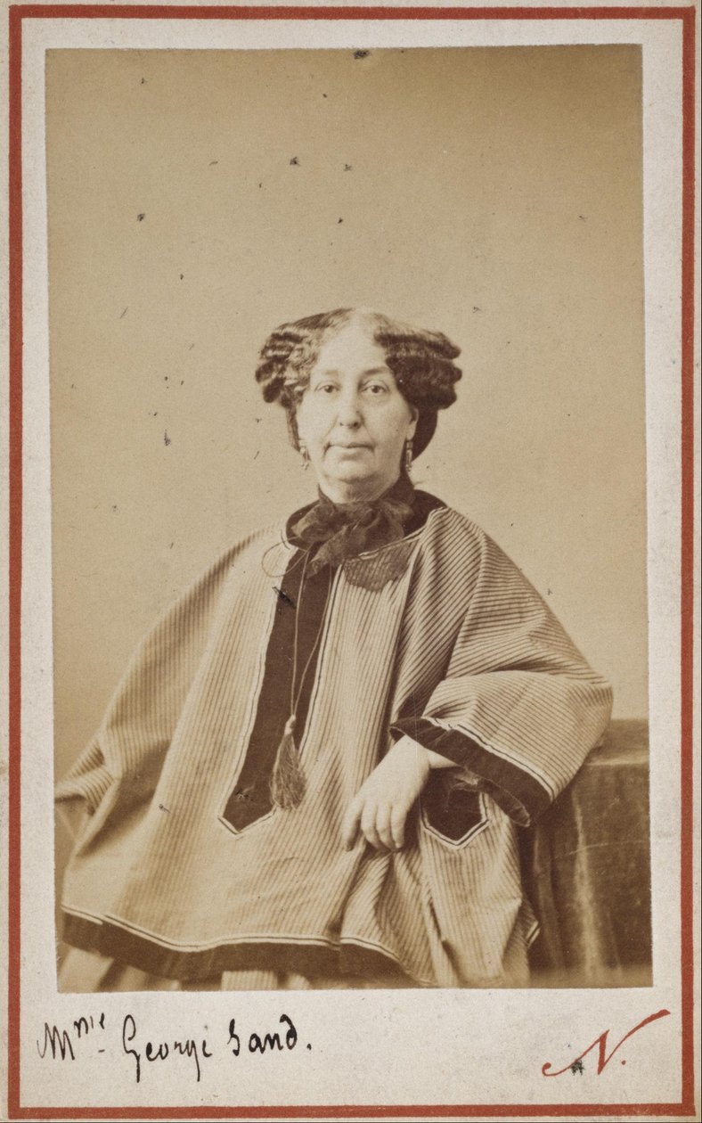 Frøken George Sand af Nadar