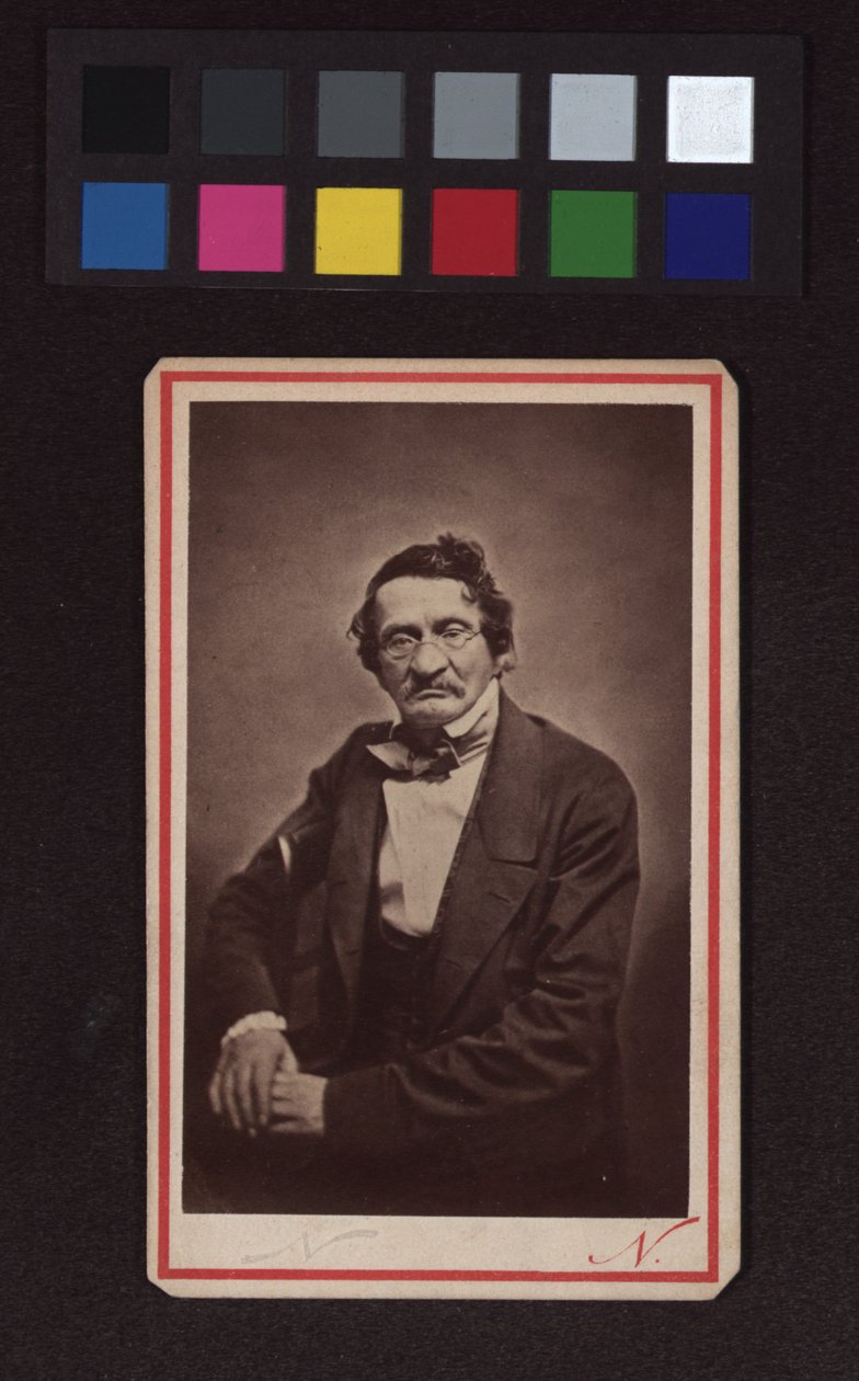 Moritz Gottlieb Saphir (1795–1858), forfatter, journalist, satiriker af Nadar