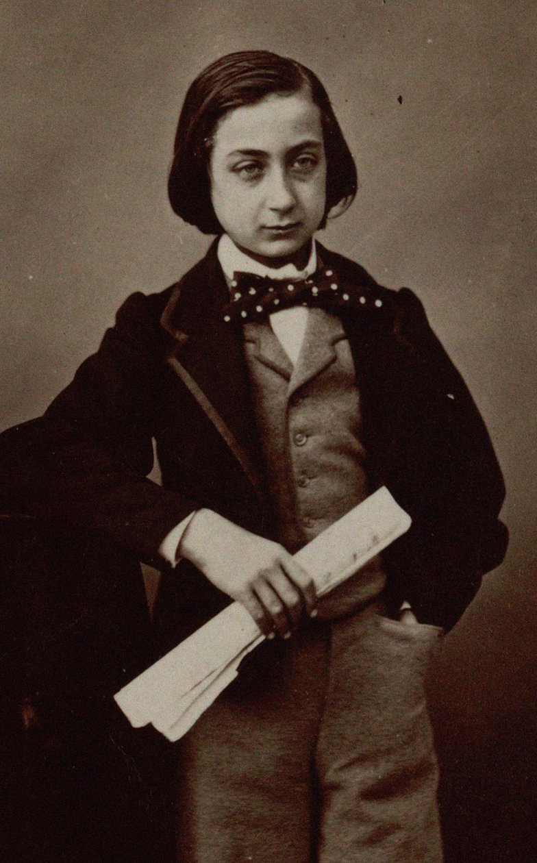 Portræt af violinisten og komponisten Henri Ketten 1848-1883. af Nadar