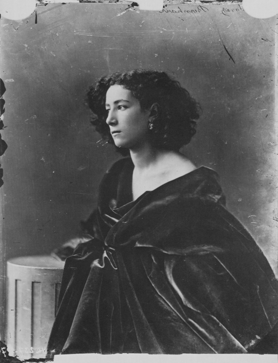 Sarah Bernhardt, fransk skuespillerinde, c1865 af Nadar