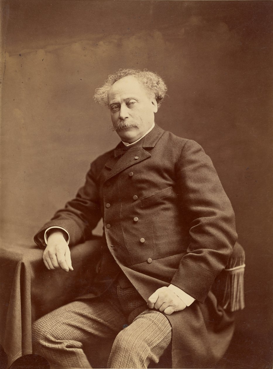 Al[exander] Dumas f[ils] af Nadar [Gaspard Félix Tournachon]